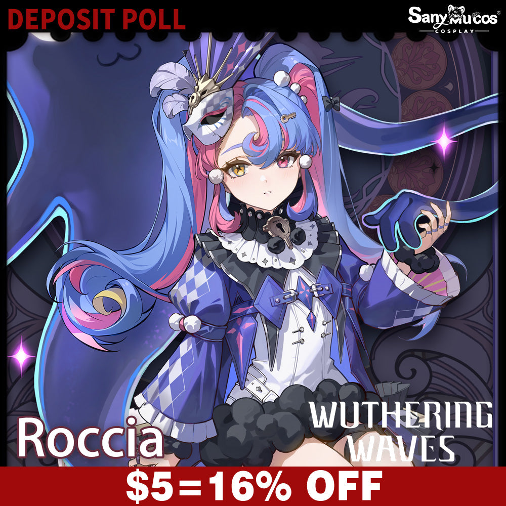 【SanyMuCos Deposit Poll】Game Wuthering Waves Cosplay Roccia Cosplay Costume