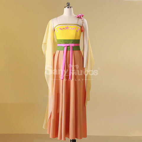 【In Stock】Anime The Apothecary Diaries Cosplay Maomao Orange Color Cosplay Costume