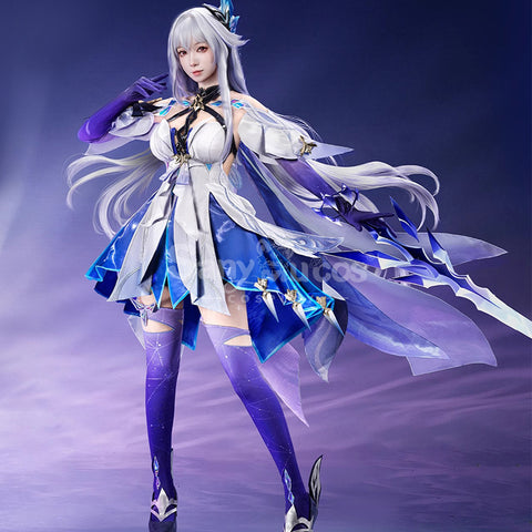 【Pre-Sale】Game Genshin Impact Cosplay Skirk Void Star Cosplay Costume Premium Edition