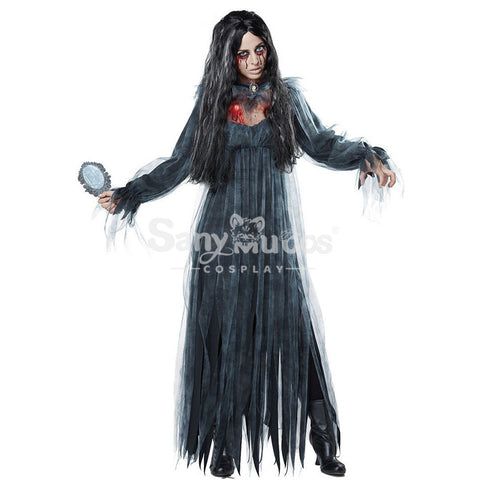 【In Stock】Halloween Cosplay Black Ghost Cosplay Costume