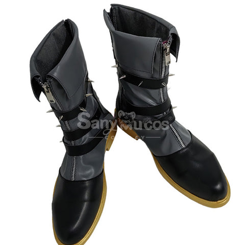 Game Identity V Cosplay Gold Foil Cosplay Shoes