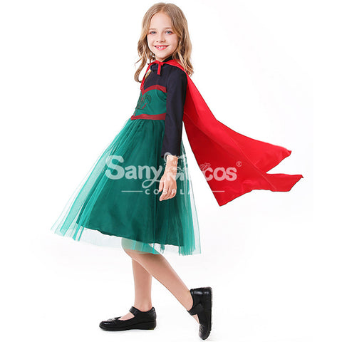 【In Stock】Christmas Cosplay Fairy Queen Cosplay Costume Kid Size