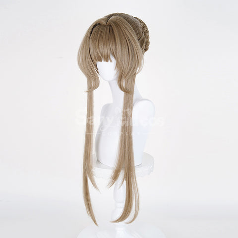 【In Stock】Game Genshin Impact Cosplay Marionette Sandrone Silver Long Cosplay Wig