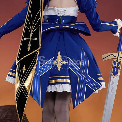【Pre-Sale】Game Honkai: Star Rail Fate Grand Order Cosplay Saber Cosplay Costume Premium Edition