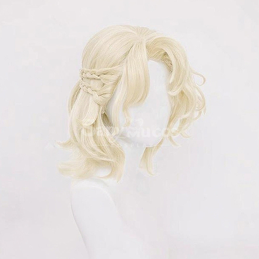 【In Stock】Game Identity V Cosplay Grave Keeper Half-Elf Knight Cosplay Wig Cosplay Wigs