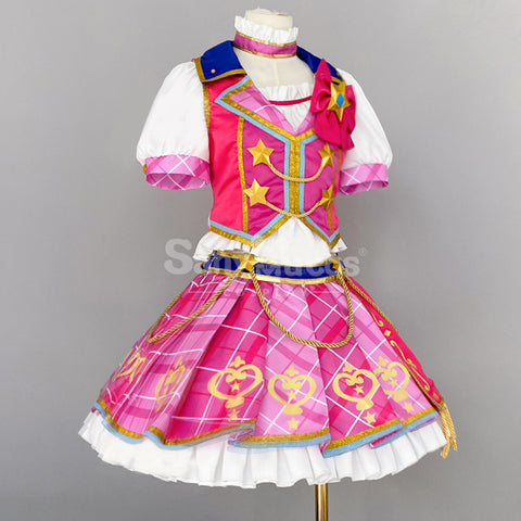 【In Stock】Anime Aikatsu! Cosplay Nijino Yume School Uniform Cosplay Costume