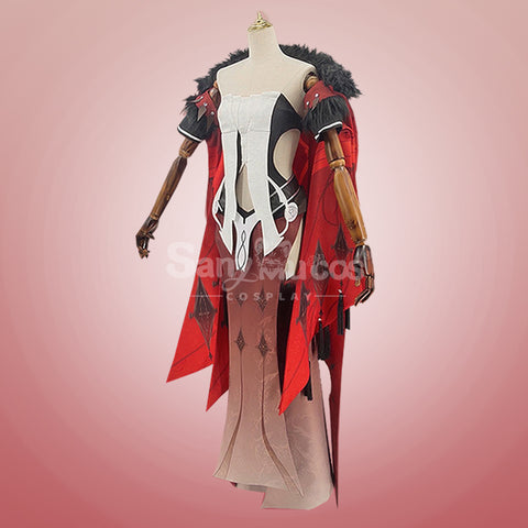 【In Stock】Game Genshin Impact Cosplay Fatui Harbinger The Fair Lady Rosalyne Cosplay Costume
