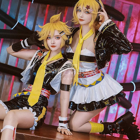 【Pre-Sale】Game Muse Dash Cosplay Kagamine Rin/Len collab Cosplay Costume Cosplay Costumes