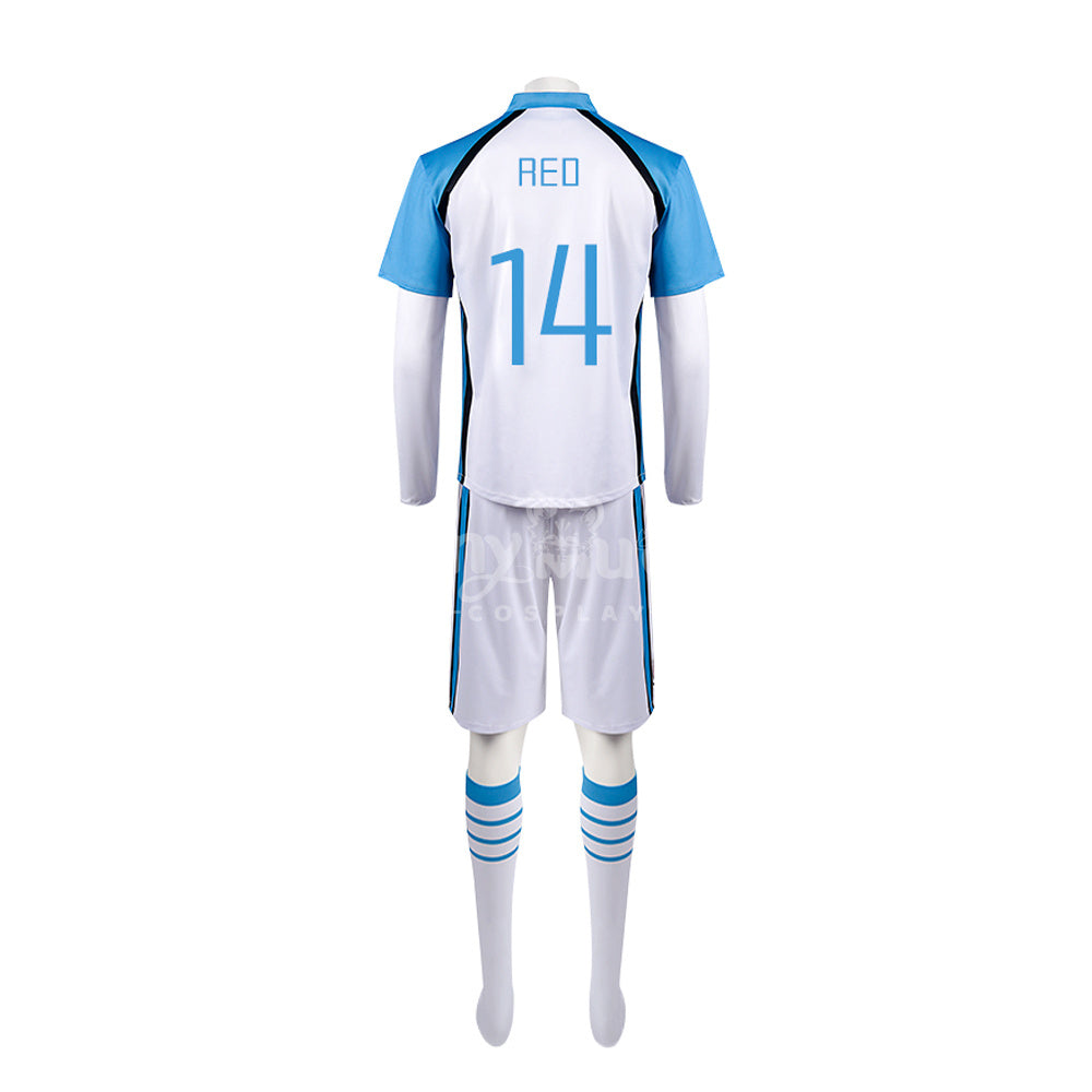 【In Stock】Anime BLUE LOCK Cosplay Manshine City Football Jersey Cosplay Costume