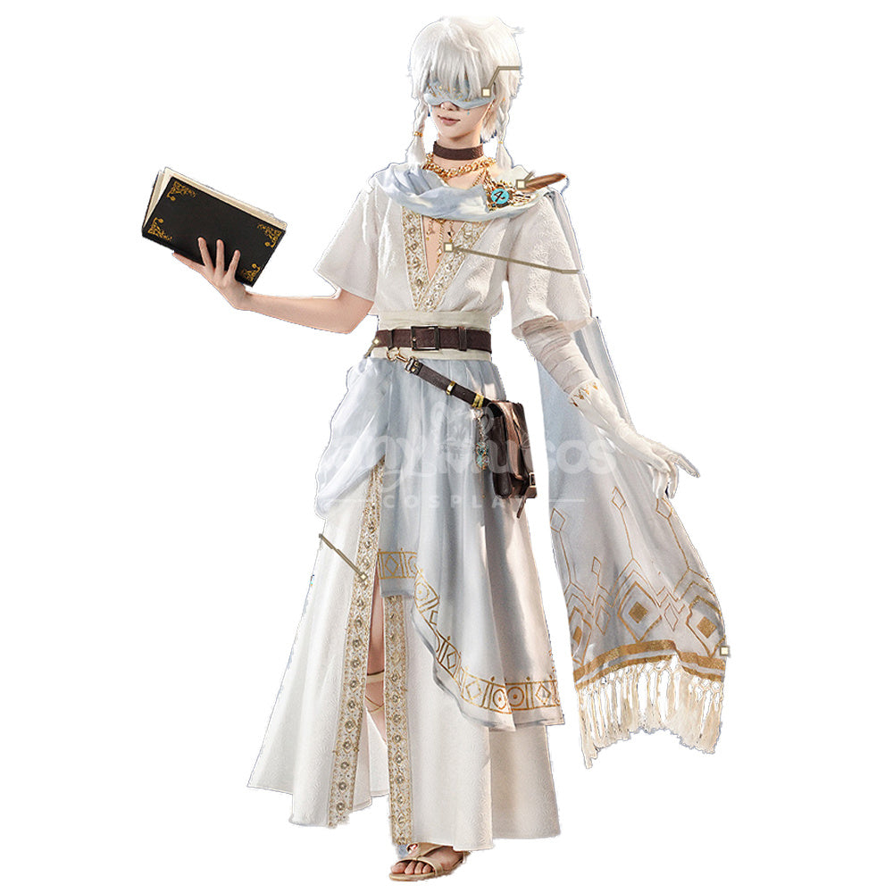 【In Stock】Game Identity Ⅴ Cosplay Pure White Prophet Cosplay Costume Premium Edition Cosplay Costumes