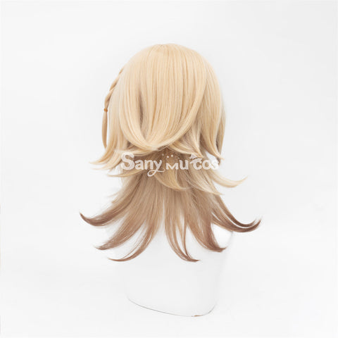 Game Genshin Impact Kaveh Short Blonde Wig