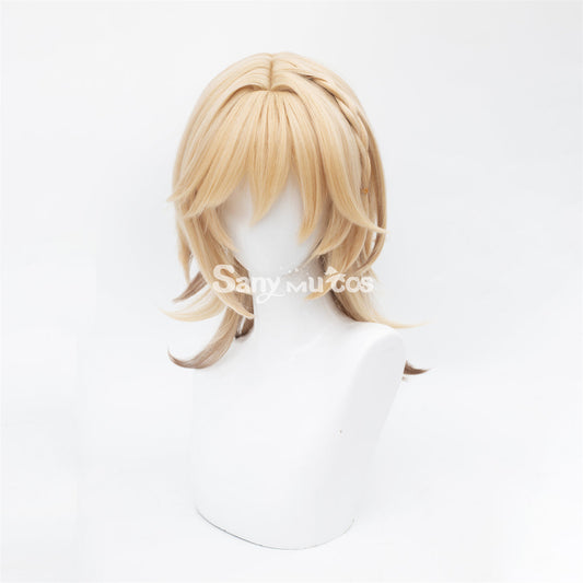 Game Genshin Impact Kaveh Short Blonde Wig 1200