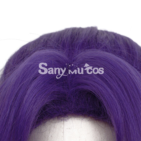 Anime BLUE LOCK Cosplay Reo Mikage Purple Medium Cosplay Wig