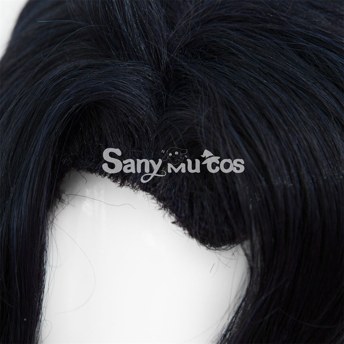 Genshin Impact Pantalone Cosplay Wig Navy Blue Wig