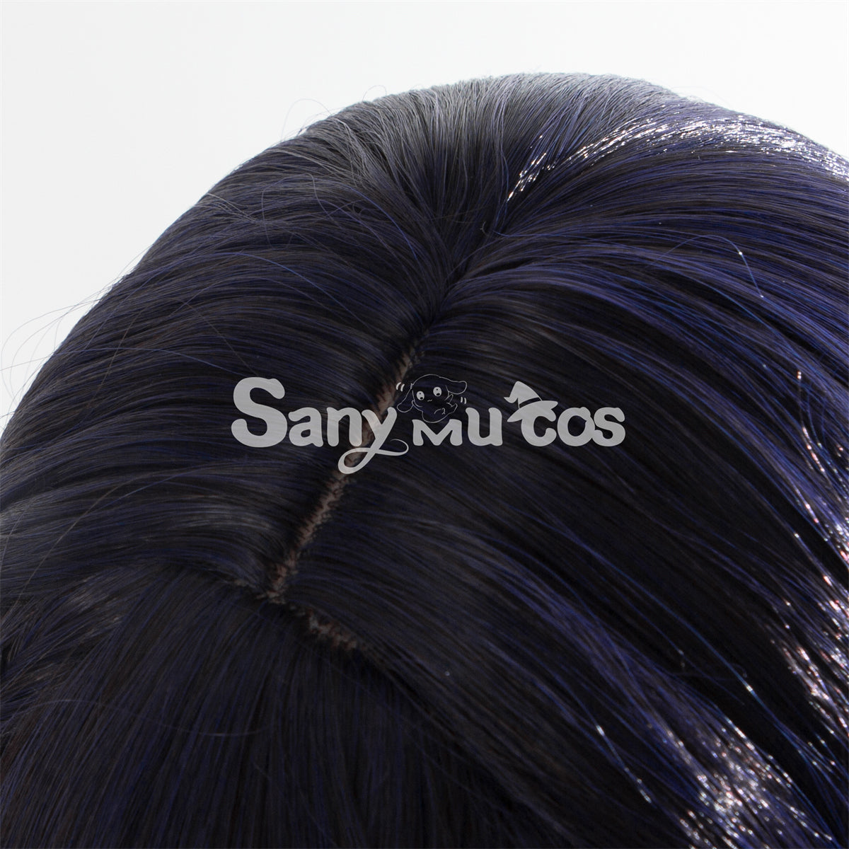 【In Stock】Game Honor Of Kings Cosplay Haiyue Purple And Blue Long Wig Wigs