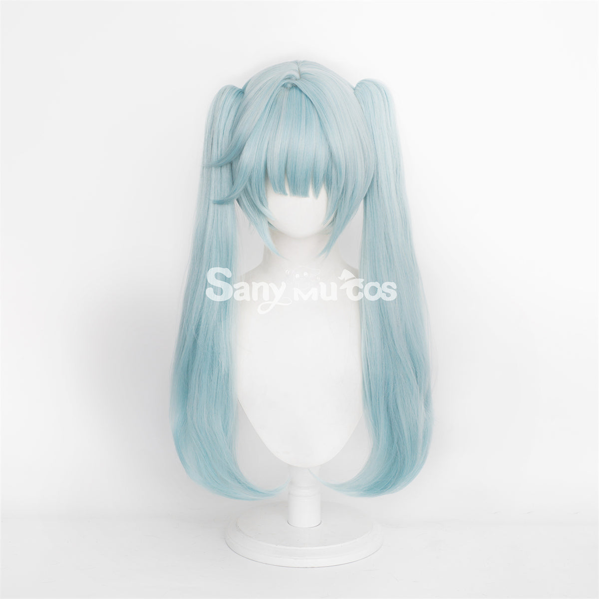 Game Genshin Impact Faruzan Cosplay Wig Mint Green Double Ponytail Wig