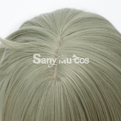 Anime the Witch from Mercury Miorine Rembran Long Silver Cosplay Wig