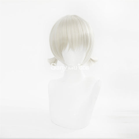 Genshin Impact Sayu Cosplay Wig Light Beige Wig