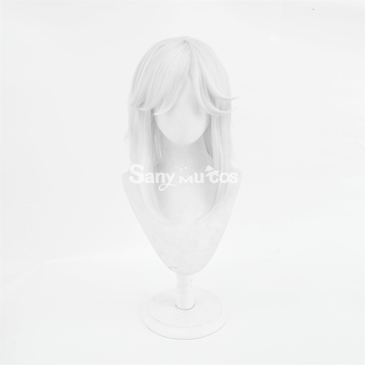 Game Genshin Impact Cyno Cosplay Wig Long Silver Wig
