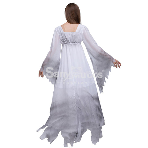 【In Stock】Halloween Cosplay White Ghost Cosplay Costume