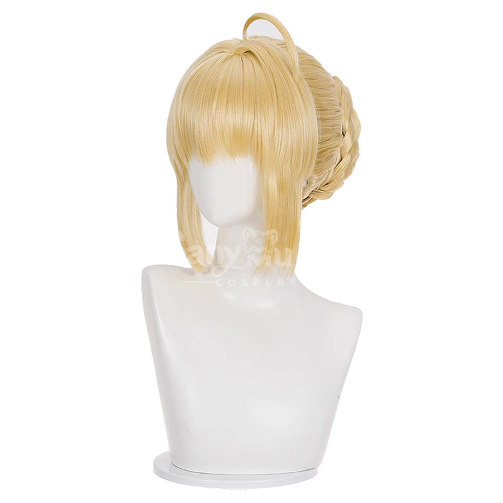 【In Stock】Game Honkai: Star Rail x Fate Series Cosplay Saber Cosplay Wig Cosplay Wigs
