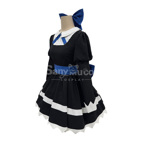 【In Stock】Anime Panty & Stocking with Garterbelt Cosplay Stocking Black Dress Cosplay Costume