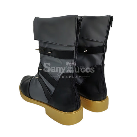 Game Identity V Cosplay Gold Foil Cosplay Shoes