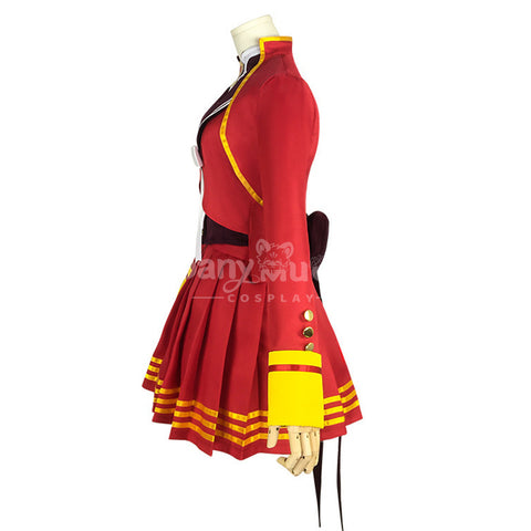 【In Stock】Game Uma Musume Pretty Derby Cosplay Tracy Red Uniform Cosplay Costume