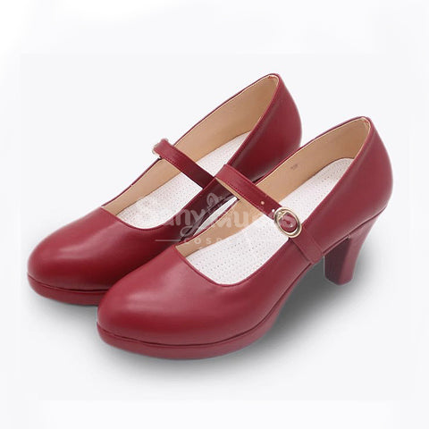 Anime BanG Dream! Ave Mujica Cosplay Mutsumi Wakaba Cosplay Shoes