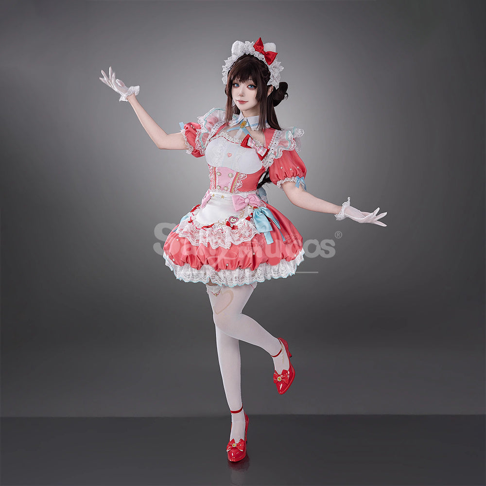 【Pre-Sale】Game Naraka: Bladepoint & Sanrio Company Ltd. Cosplay Kitty Kurumi Cosplay Costume Cosplay Costumes