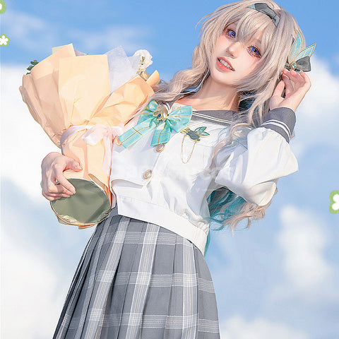 【Pre-Sale】Game Honkai: Star Rail Cosplay Jyoshi Koukousei Firefly Cosplay Costume Cosplay Costumes