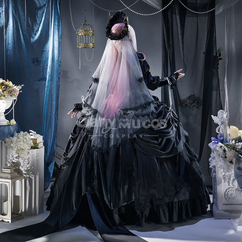 【Pre-Sale】Game Arknights Cosplay Theresa Requiem Cosplay Costume Premium Edition