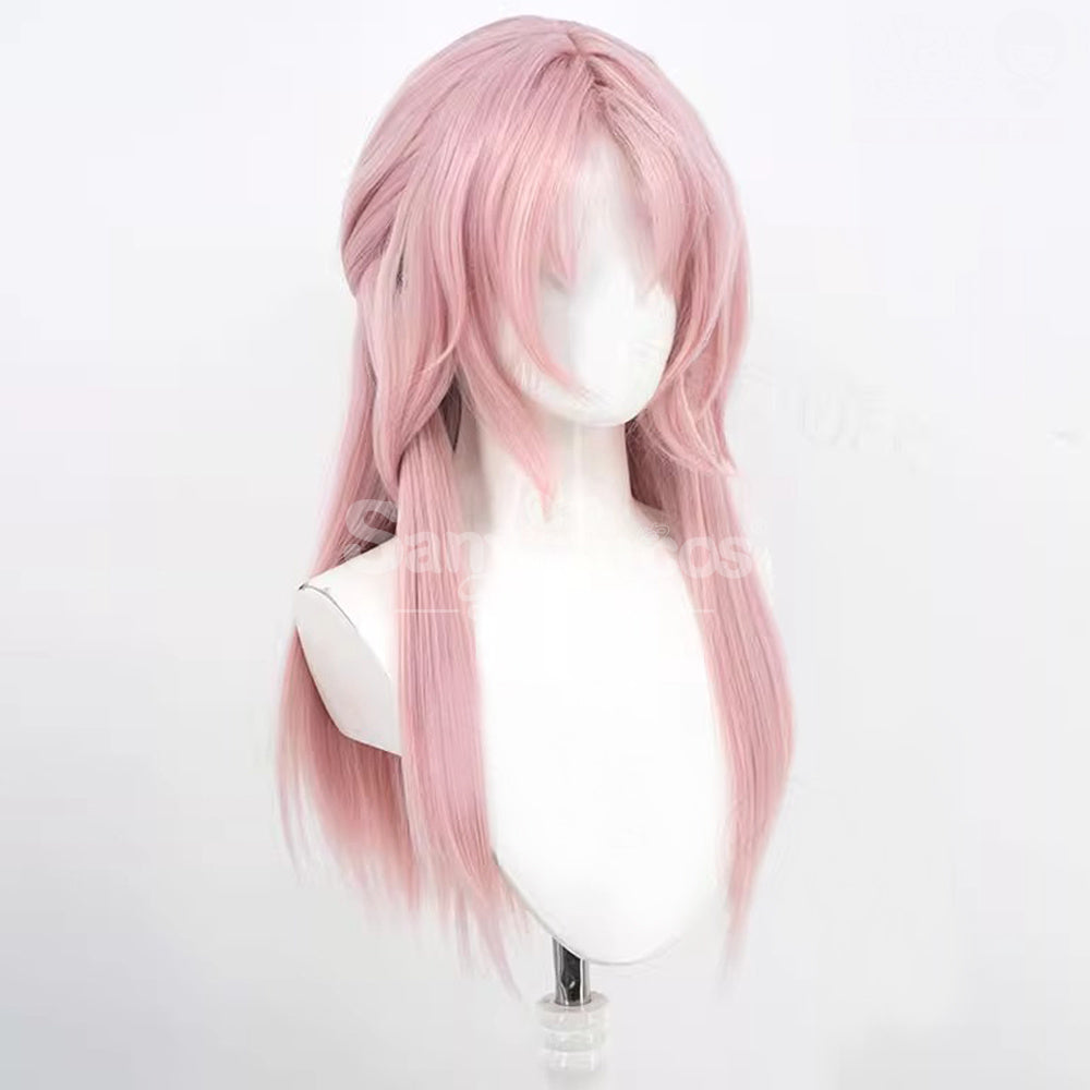 【In Stock】Game League of Legends Cosplay Prestige Spirit Blossom Lux Cosplay Wig Cosplay Wigs