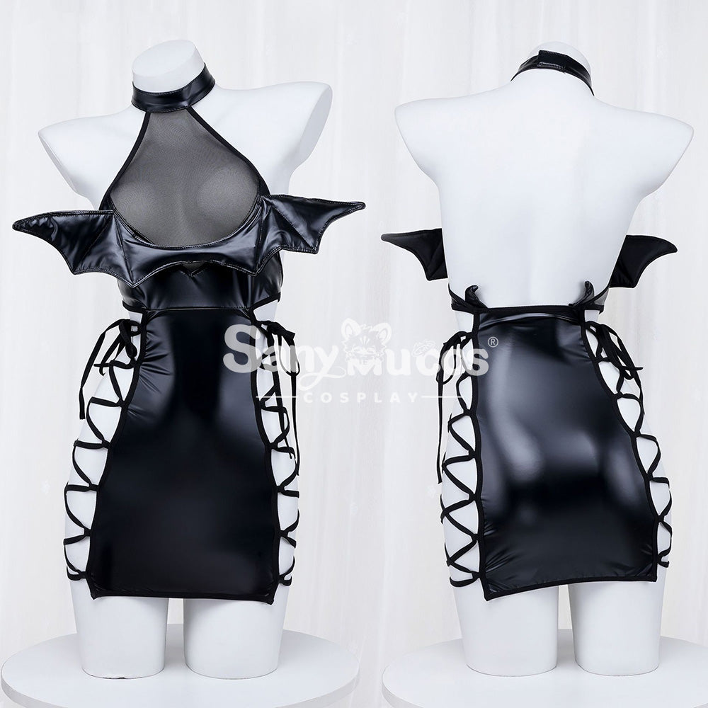 【In Stock】Sexy Cosplay Patent Leather Tight Lingerie Costume Costumes