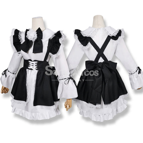 【In Stock】Maid Cosplay Lolita Dress Maid Costume