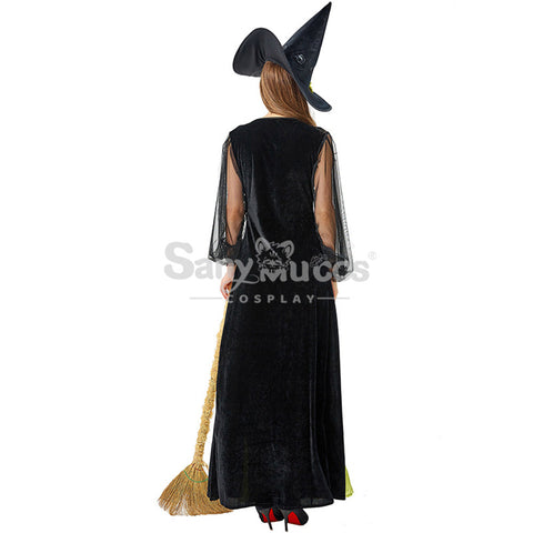【In Stock】Halloween Cosplay Yellow Witches Cosplay Costume