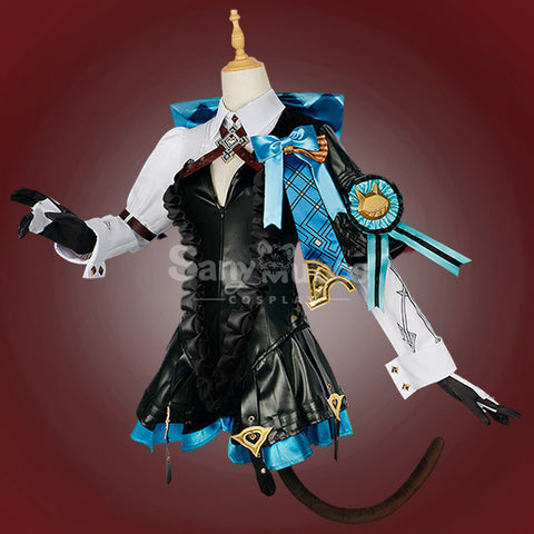 【In Stock】Game Genshin Impact Cosplay Lynette Cosplay Costume Plus Size