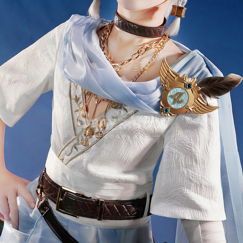 【Pre-Sale】Game Identity Ⅴ Cosplay Pure White Prophet Cosplay Costume Premium Edition
