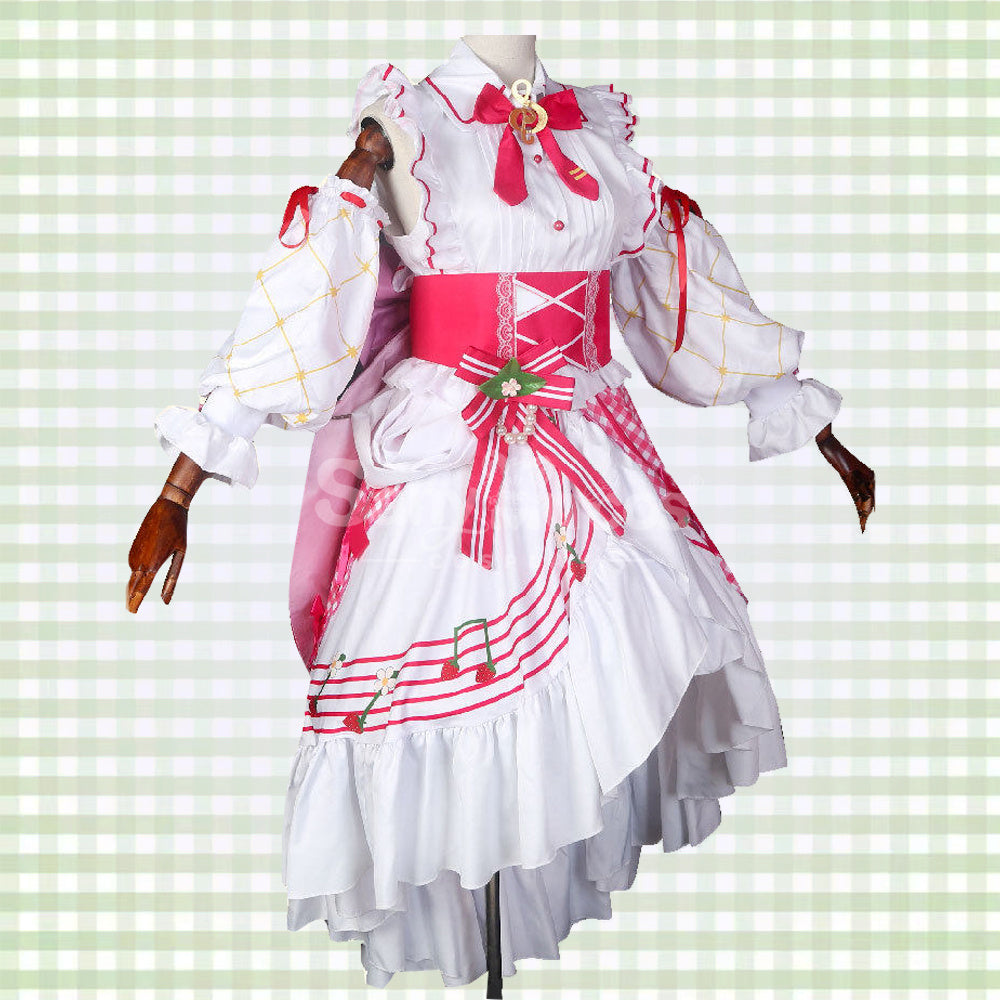 【In Stock】Vocaloid Hatsune Miku Cosplay Snow Miku 15th Anniversary Cos ...