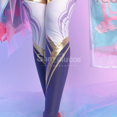 【In Stock】Game League of Legends Cosplay Spirit Blossom Ahri Cosplay Costume