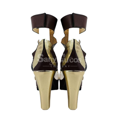 Game Wuthering Waves Cosplay AUGUSTA Cosplay Shoes