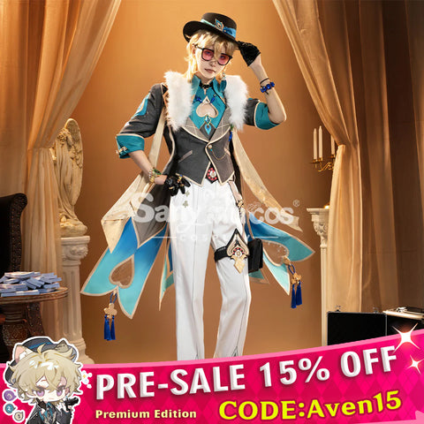 【Pre-Sale> Ship On May. 22th, 15% OFF CODE:Aven15 on www.sanymucos.com】Game Honkai: Star Rail Cosplay Aventurine Cosplay Costume Premium Edition