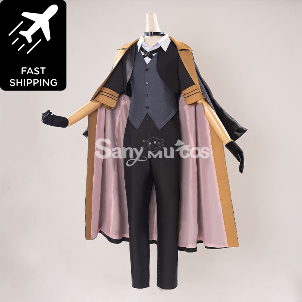 Anime Bangu stray dog Nakahara Akiba Cosplay black male costume