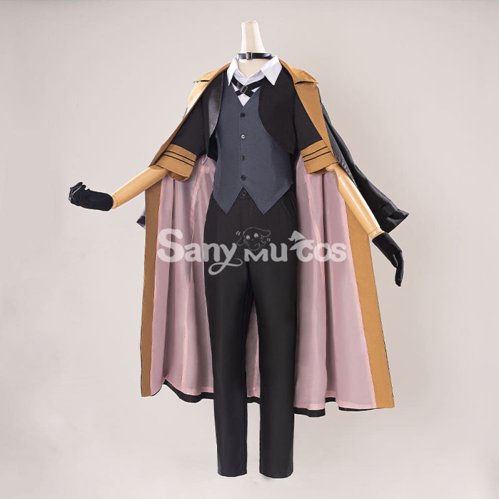 Anime Bangu stray dog Nakahara Akiba Cosplay black male costume