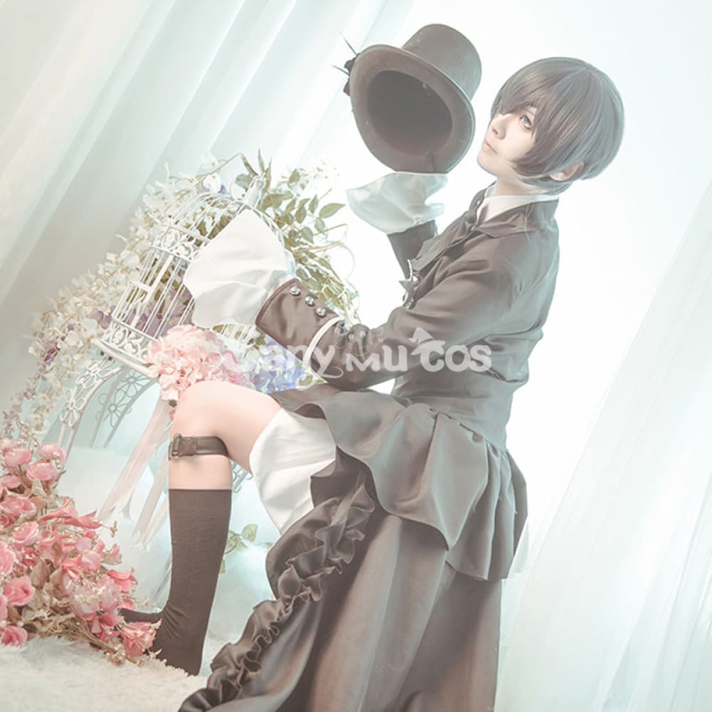 Anime Black Butler Cosplay Kuroshitsuji Ciel Phantomhive Costume for men
