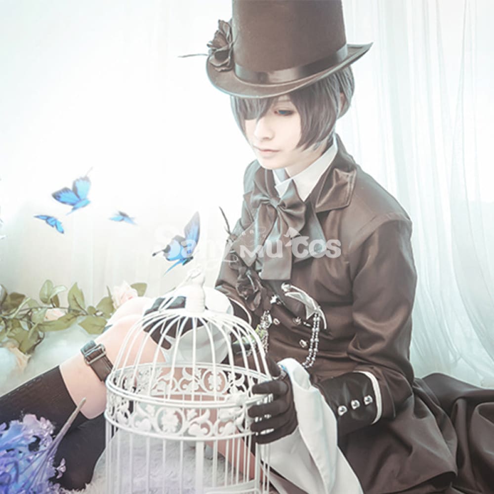 Anime Black Butler Cosplay Kuroshitsuji Ciel Phantomhive Costume for men