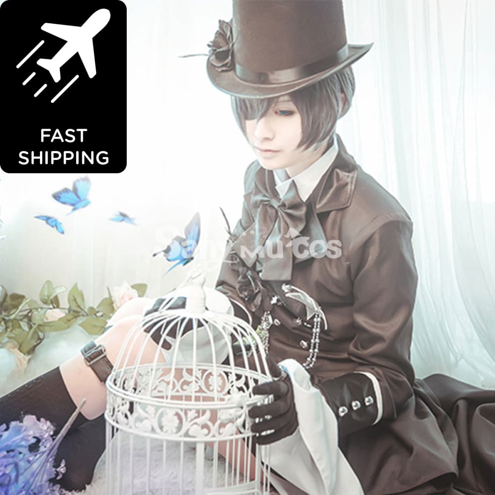 Anime Black Butler Cosplay Kuroshitsuji Ciel Phantomhive Costume for men