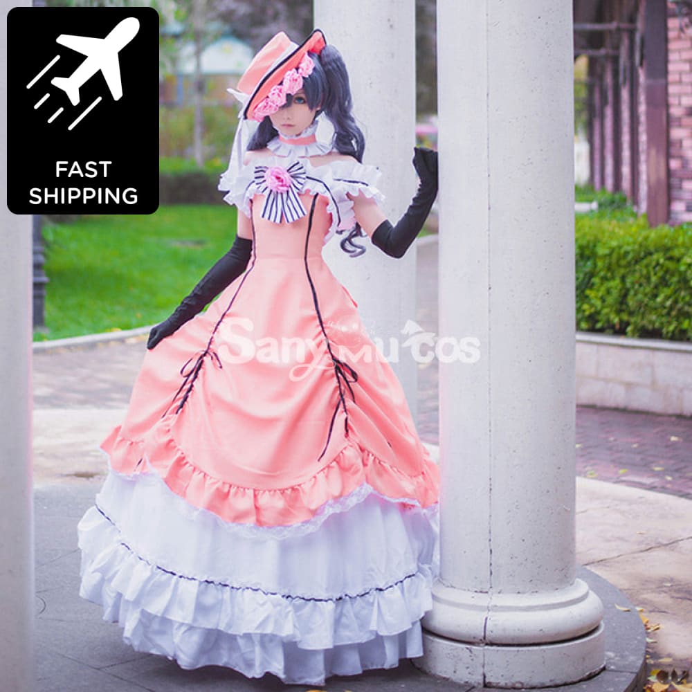 Anime Black Butler Cosplay Lady Ciel Phantomhive costume female