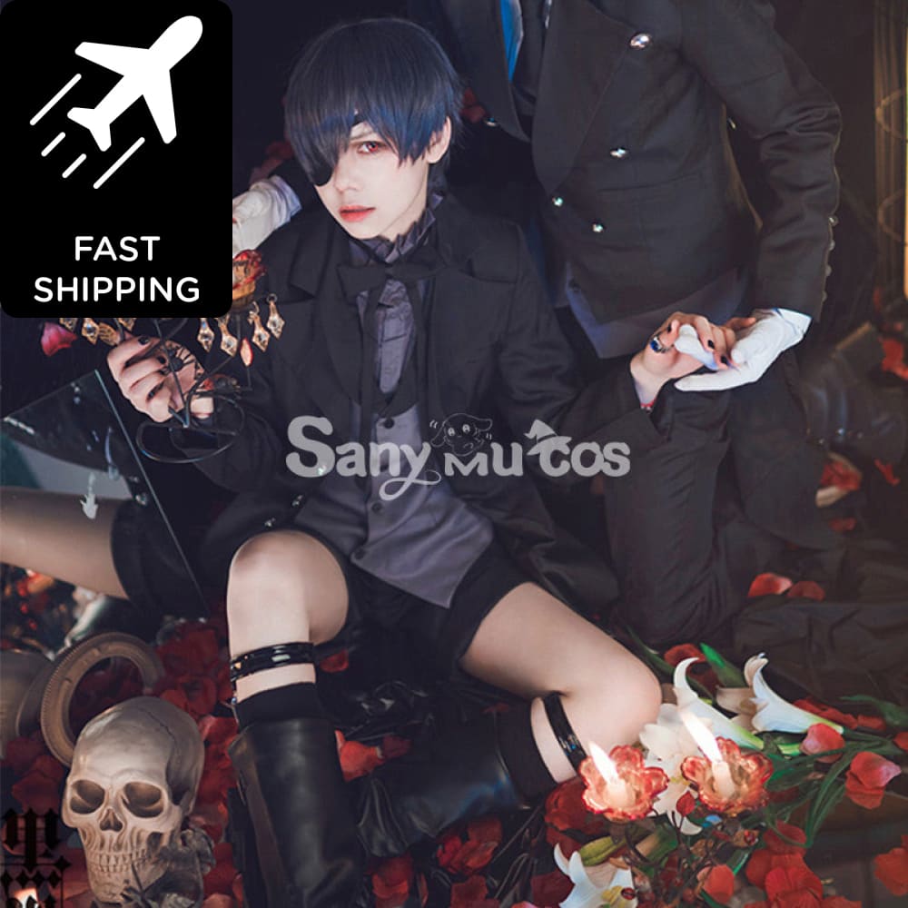 Anime Black Butler Cosplay Lady Ciel Phantomhive Devil costume