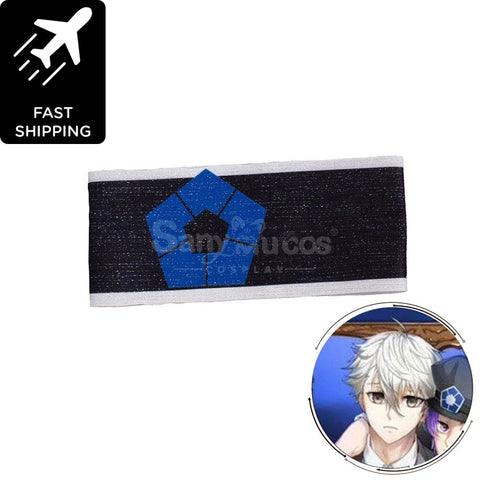 Anime Blue Lock Cosplay Military Uniform Costume Premium Edition Armband / Nagi Seishiro（Black）